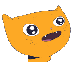 Frame By Frame Cat Sticker by Oksana Kurmaz Art & Animation