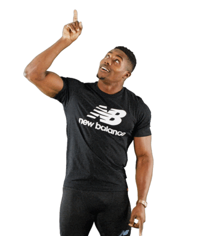 harry aikines point Sticker by New Balance