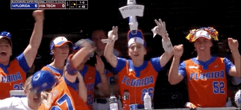 Happy Florida GIF by NCAA Championships