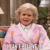 Can'T Believe It Golden Girls GIF by TV Land