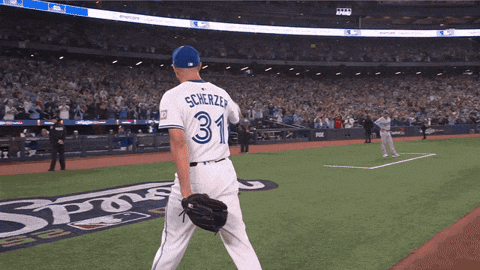High Five Los Angeles GIF by Toronto Blue Jays