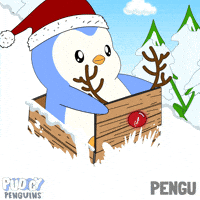 Merry Christmas GIF by Pudgy Penguins