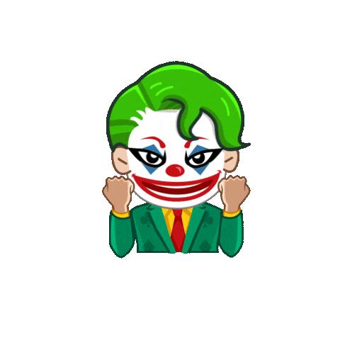 The Joker Sticker by PPPokerglobal