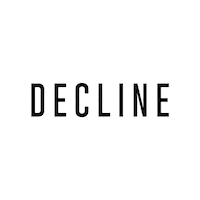 newagerecords Decline straight edge new age records newagerecords Sticker