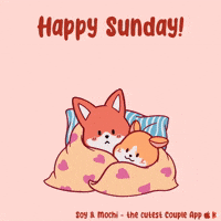 Happy Sunday Sun GIF by SoyandMochi