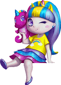 Pink Girls Sticker by canovi coperture