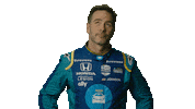 Pointing Up Jimmie Johnson Sticker by INDYCAR