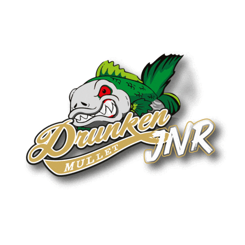 Drunkenmulletjnr Sticker by Chasebaits