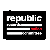 Action Committee Sticker by Republic Records