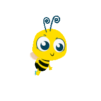Bee Leiturinha Sticker by PlayKids