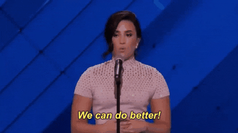 We Can Do Better Demi Lovato GIF by Democratic National Convention