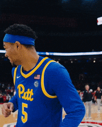 Pitt Basketball Pittsburgh GIF by Pitt Panthers