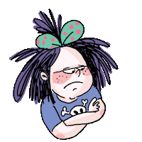 Grumpy Sticker