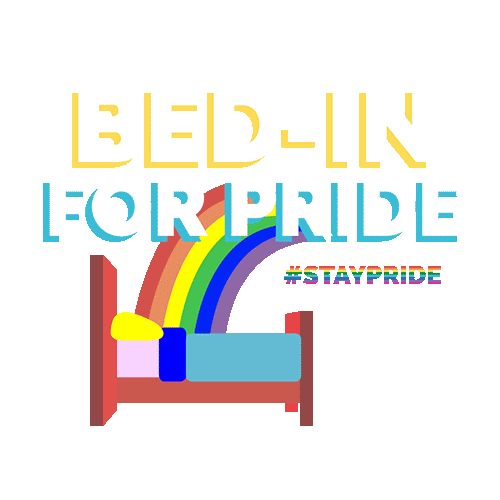 Rainbow Colors Sticker by staypride