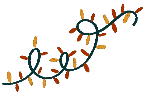 Christmas Lights Sticker