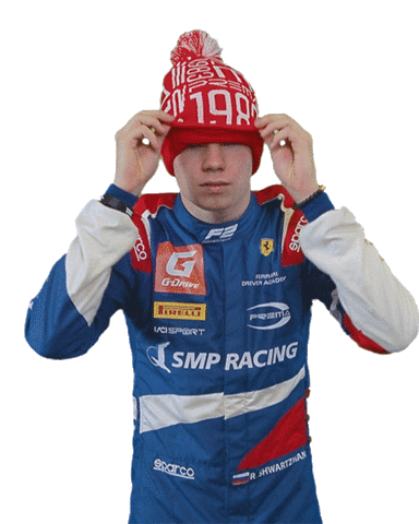 Racing Driver Hiding Sticker by Prema Team