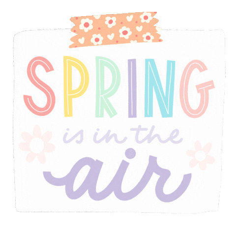 Spring Season Sticker