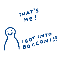 Happy Chat Sticker by Bocconi University