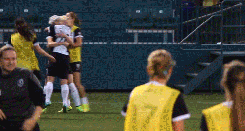 reign fc celebration GIF by Seattle Reign FC