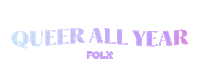 Pride Queer Sticker by FOLX Health