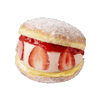 Strawberry 디저트 Sticker by Cafe Knotted