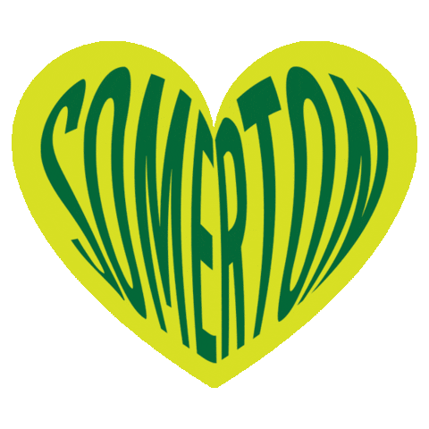 SomertonAz giphyupload love heart green Sticker