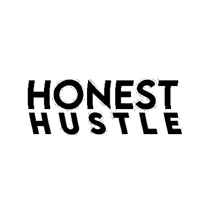 honesthustle giphygifmaker logo hustle honest Sticker