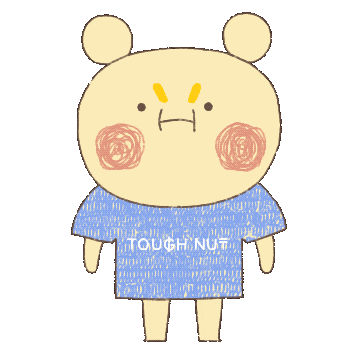 Bear Nut Sticker