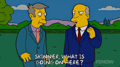 Episode 14 Superintendent Chalmers GIF by The Simpsons