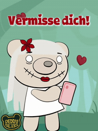 I Miss You Love GIF by DeddyBears