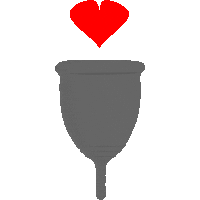 Heart Bleeding Sticker by Put A Cup In It