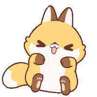 Nanawiko fox 狐狸 娜娜葳葳 nanawiko Sticker