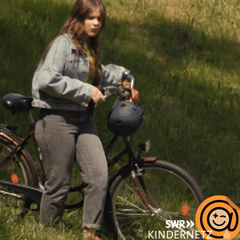 Tiere Bis Unters Dach Bike GIF by SWR Kindernetz