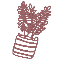 Plant Pottedplant Sticker