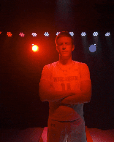 Badgers Basketball GIF by Wisconsin Badgers