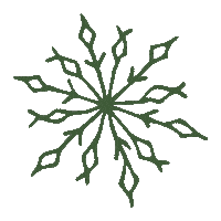 Star Snowflake Sticker by Freubelweb