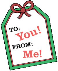 Christmas Santa Sticker by T. L. McBeth