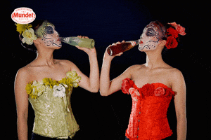 SidralMundet drink red green drinking GIF