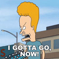 I Need To Leave Beavis And Butthead GIF by Paramount+