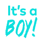 Its A Boy Pink Sticker by TLC