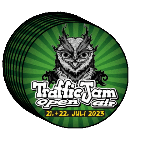 trafficjamopenair trafficjam dieburg thatsmyjam nonstock Sticker