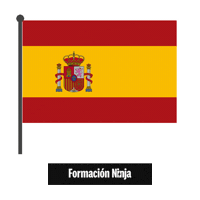 Flag Spain Sticker by Formación Ninja
