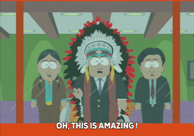 happy shocked GIF by South Park 