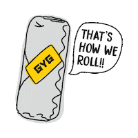 GYG burrito mexicanfood gyg guzmanygomez Sticker