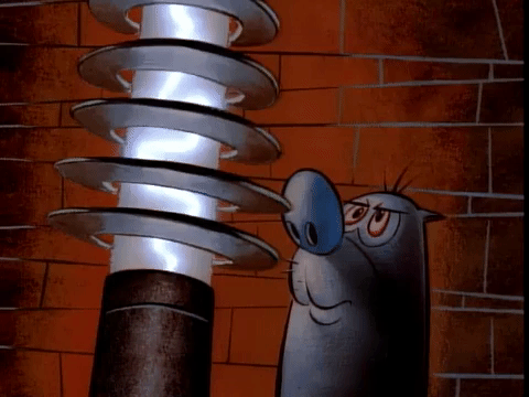 ren and stimpy nicksplat GIF