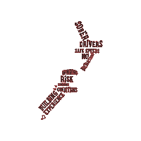 Saddnz driving new zealand sadd safe driving Sticker