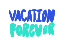 Summer Vacation Text Sticker by Jess