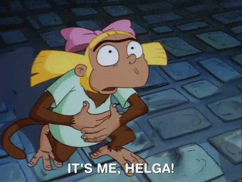 hey arnold nick splat GIF