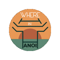 whereinvietnam whereinhanoi whereinvietnam Sticker