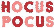 Hocus Pocus Pink Sticker